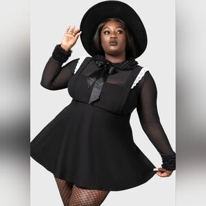 Killstar Oriel Pinafore Dress (3XL)